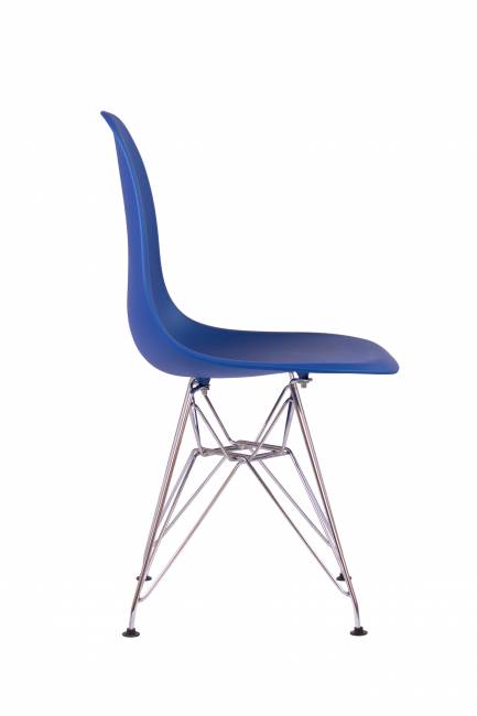 Стул Eames темно-синий, опора металл Стул Eames темно-синий, опора металл