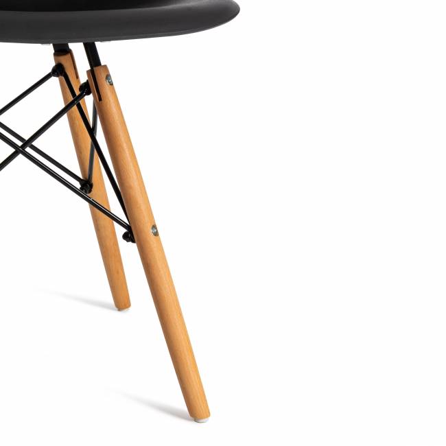 Стул CINDY (EAMES) (mod. 001) / 1 шт. в упаковке дерево бук/металл/сиденье пластик, 51x46x82.5см, черный/black черный/black дерево бук/металл/сиденье пластик Стул CINDY (EAMES) (mod. 001) / 1 шт. в упаковке дерево бук/металл/сиденье пластик, 51x46x82.5см, черный/black черный/black дерево бук/металл/сиденье пластик