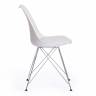 Стул TULIP IRON CHAIR (mod.EC-123) металл/пластик, 54,5*48*83,5см, white (белый) (Комплект из 4 шт.) white (белый) металл/пластик