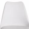 Стул TULIP IRON CHAIR (mod.EC-123) металл/пластик, 54,5*48*83,5см, white (белый) (Комплект из 4 шт.) white (белый) металл/пластик