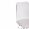 Стул TULIP IRON CHAIR (mod.EC-123) металл/пластик, 54,5*48*83,5см, white (белый) (Комплект из 4 шт.) white (белый) металл/пластик