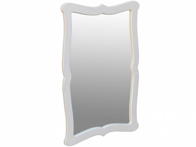 Зеркало навесное Берже 23 белый ясень 97 см х 67 см Зеркало навесное Берже 23 белый ясень 97 см х 67 см