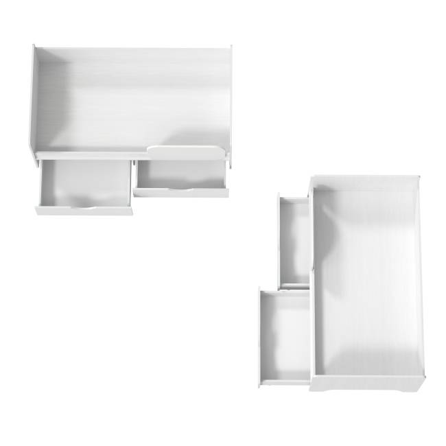 Две детских кровати с ящиками для двоих детей Уна цвет белый Две детских кровати с ящиками для двоих детей Уна цвет белый