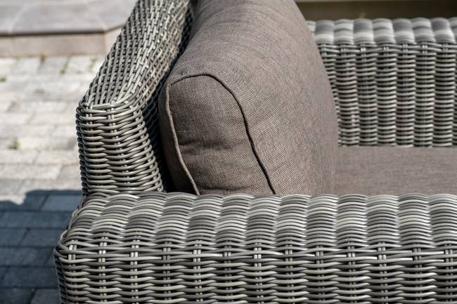 "Боно" лаунж-зона из искусственного ротанга, цвет графит "Боно" лаунж-зона из искусственного ротанга, цвет графит