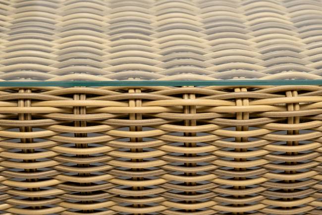 "Боно" лаунж-зона из искусственного ротанга, цвет соломенный "Боно" лаунж-зона из искусственного ротанга, цвет соломенный