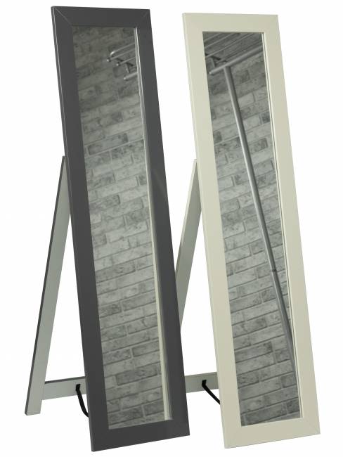 Зеркало напольное BeautyStyle 8 серый графит 138 см х 35 см Зеркало напольное BeautyStyle 8 серый графит 138 см х 35 см