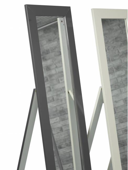 Зеркало напольное BeautyStyle 8 серый графит 138 см х 35 см Зеркало напольное BeautyStyle 8 серый графит 138 см х 35 см