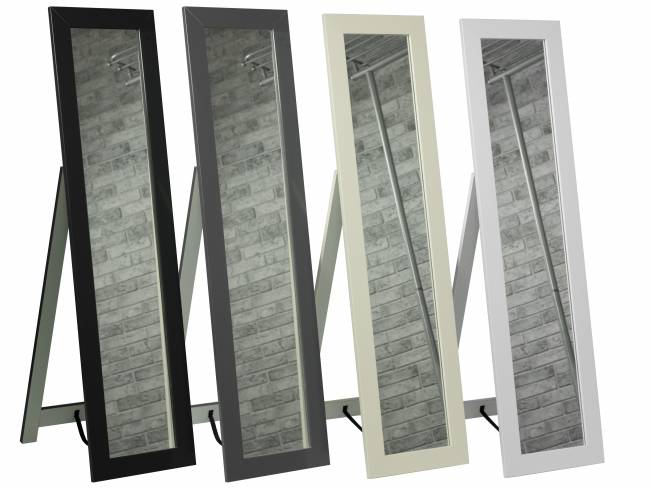 Зеркало напольное BeautyStyle 8 серый графит 138 см х 35 см Зеркало напольное BeautyStyle 8 серый графит 138 см х 35 см
