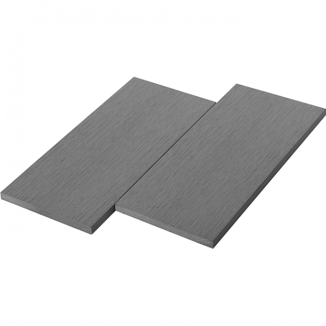 Заборная доска из ДПК UnoDeck Patio, 140x12х3000/4000 4000, Серый