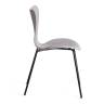 Стул Jacobsen (mod DC 102-1) / 1 шт. в упаковке пластик/металл, 45 х 54.5 х 80 см, Grey (Cерый) /Black (Черный) серый