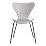 Стул Jacobsen (mod DC 102-1) / 1 шт. в упаковке пластик/металл, 45 х 54.5 х 80 см, Grey (Cерый) /Black (Черный) серый