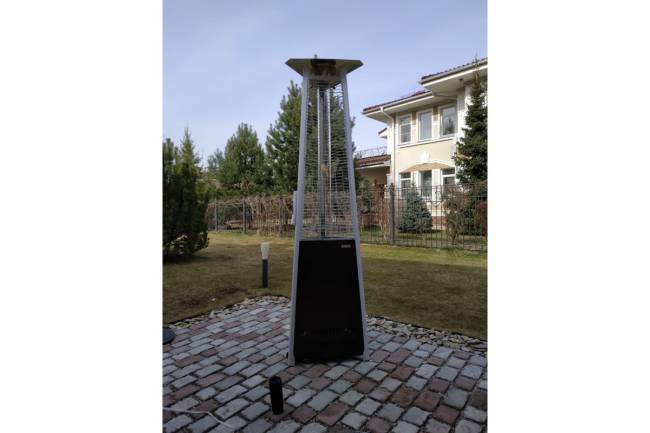 Инфракрасный газовый обогреватель Ställeh Pyramid X3 Black Инфракрасный газовый обогреватель Ställeh Pyramid X3 Black