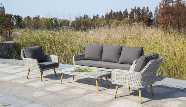 "Прованс" кресло из искусственного ротанга, цвет бежевый "Прованс" кресло из искусственного ротанга, цвет бежевый