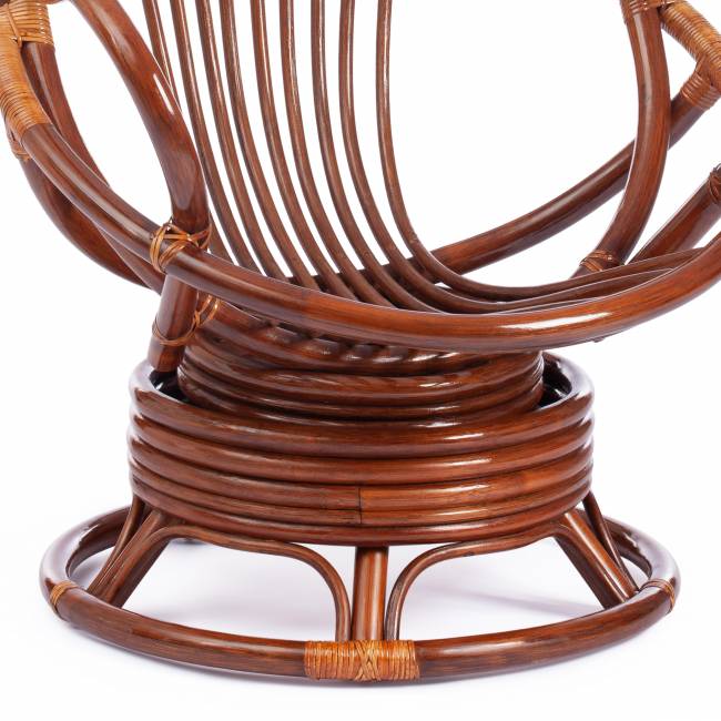 Кресло вращающееся "FLORES" 5005 /без подушки/ Pecan (орех) орех