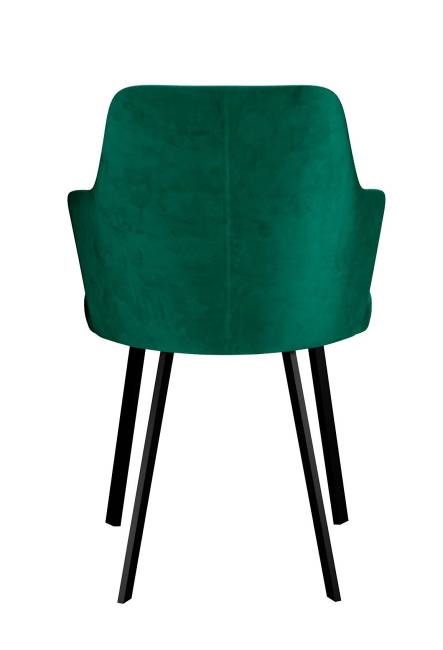 Стул DikLine 345 K13 изумруд, ножки черные Стул DikLine 345 K13 изумруд, ножки черные