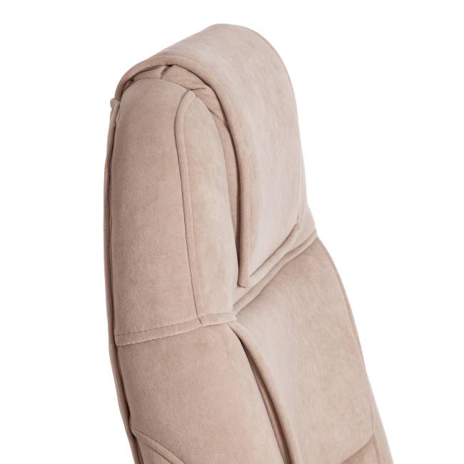 Кресло BERGAMO хром (22) флок , бежевый, 7 бежевый флок Кресло BERGAMO хром (22) флок , бежевый, 7 бежевый флок