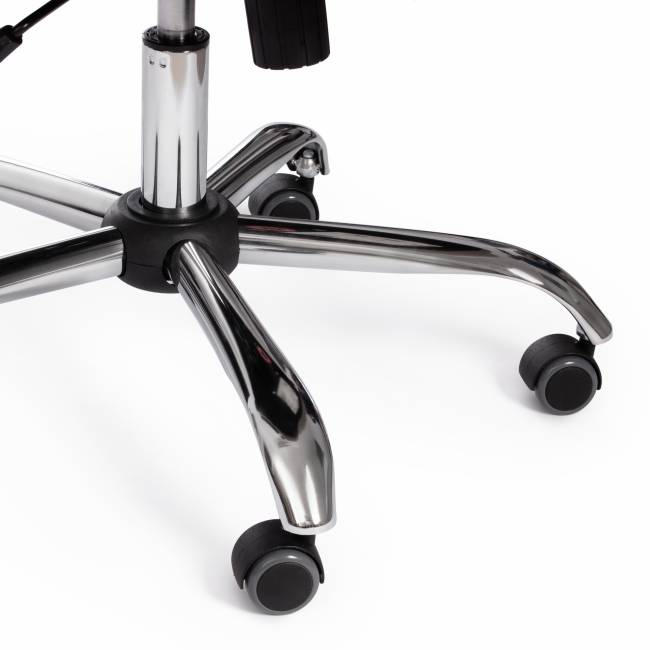 Кресло BERGAMO хром (22) флок , бежевый, 7 бежевый флок Кресло BERGAMO хром (22) флок , бежевый, 7 бежевый флок