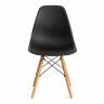Стул CINDY (EAMES) (mod. 001) дерево бук/металл/сиденье пластик, 51x46x82см, черный/black (Комплект из 4 шт.) черный/black дерево бук/металл/сиденье пластик
