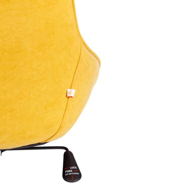 Кресло DUBLIN велюр Clermon, горчичный, 170 горчичный велюр Clermon