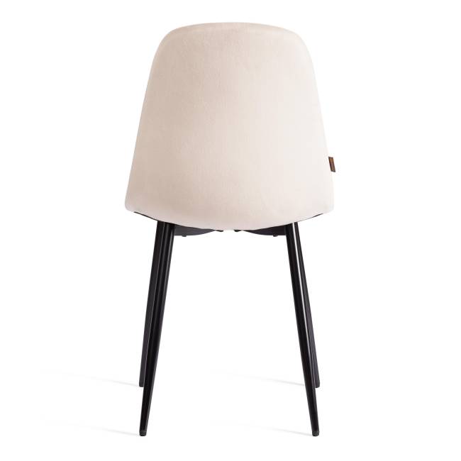 Стул Бриз/Breeze (мод.JSC-58)/1 шт. в упаковке велюр/металл, 44х53х86см, бежевый HLR2/черный бежевый Велюр/металл Стул Бриз/Breeze (мод.JSC-58)/1 шт. в упаковке велюр/металл, 44х53х86см, бежевый HLR2/черный бежевый Велюр/металл