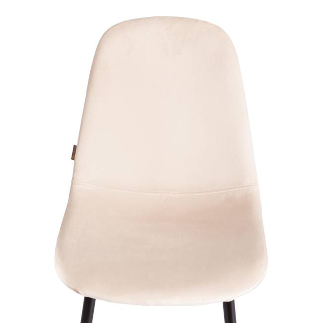 Стул Бриз/Breeze (мод.JSC-58)/1 шт. в упаковке велюр/металл, 44х53х86см, бежевый HLR2/черный бежевый Велюр/металл Стул Бриз/Breeze (мод.JSC-58)/1 шт. в упаковке велюр/металл, 44х53х86см, бежевый HLR2/черный бежевый Велюр/металл