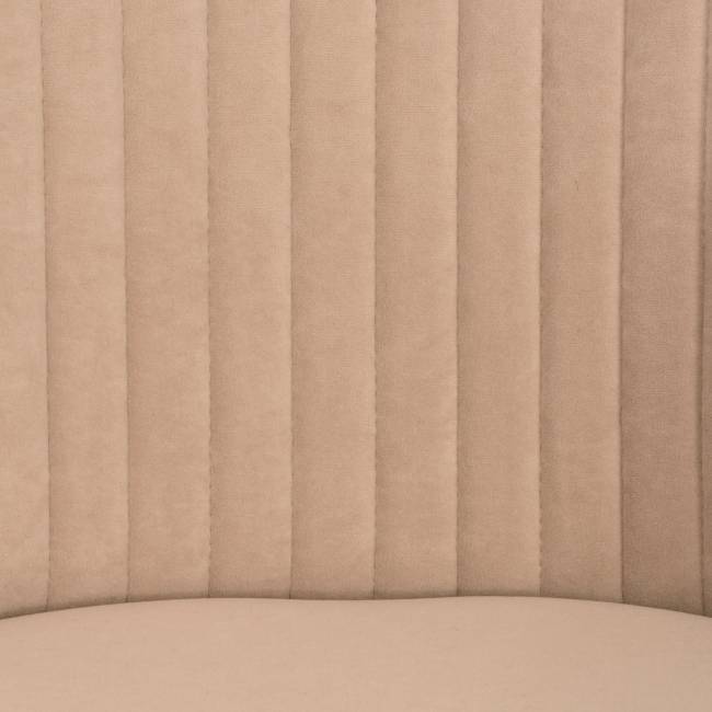 Кресло MELODY PLT флок , бежевый, 7 бежевый флок Кресло MELODY PLT флок , бежевый, 7 бежевый флок