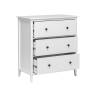 Комод Leset Токе 3 ящ. Белый