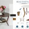 Стол журнальный BeautyStyle 13 белый/бук