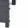 Arizona b:rattan, Диван двухместный, антрацит (2-х местная подушка)
