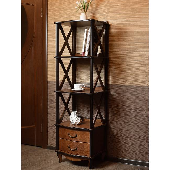 Этажерка Джульетта 3 уровня, орех Л