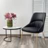 Стул ABRIOLA Black Ti-25, PU / бронзовый, ®DISAUR