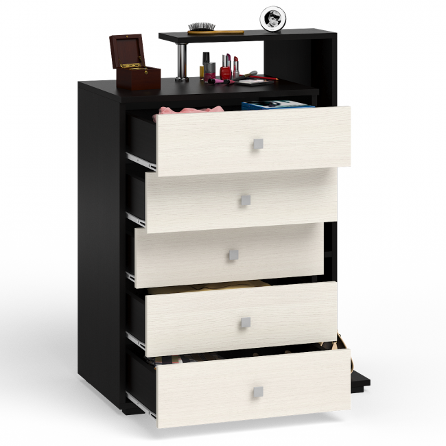 Комод Камелия цвет венге/дуб лоредо