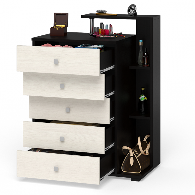 Комод Камелия цвет венге/дуб лоредо