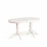 Стол COPPOLA бук, мдф, 140+40x80x77см, Ivory white Ivory white бук, мдф
