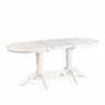 Стол COPPOLA бук, мдф, 140+40x80x77см, Ivory white Ivory white бук, мдф