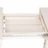 Стол COPPOLA бук, мдф, 140+40x80x77см, Ivory white Ivory white бук, мдф