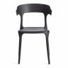 Стул TON (mod. PC33) / 1 шт. в упаковке пластик, 49 x 52 x 74 см, Black (черный) 05 Black (черный) 05 пластик
