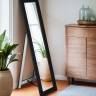Зеркало напольное BeautyStyle 8 черный 138 см х 35 см