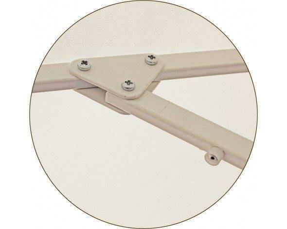 Зонт Митек уличный D2,5 м круглый без волана, стальной, с подставкой