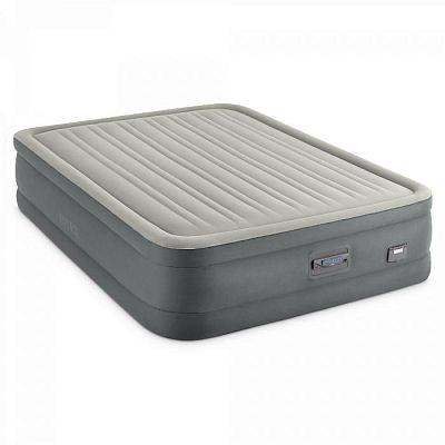 64770, Intex, Надувная кровать 152х203х46см "Premaire Dream Support" встр.нас. 220В, до 272кг