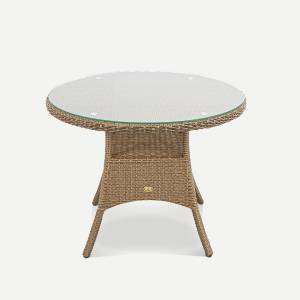 Стол Kipr D940 СТ (с упаковкой) Лесной орех, RAL 8011, CT.Прозрачное