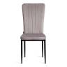 Стул VERTER (mod. BC577-DC) / 2 шт. в упаковке металл, флок, 41 х 52 х 95 см, Light grey (светло-серый) HLR14 / черный (Комплект из 2 шт.) светло-серый