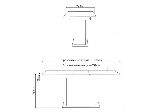 Carla белый / цемент светлый