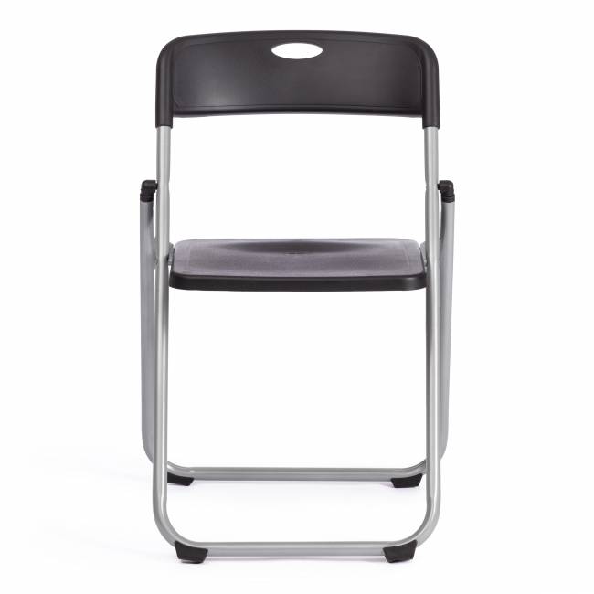 Стул складной FOLDER (mod. 3017H) каркас: металл, сиденье/спинка: пластик, 49 x 46.5 x 73.5 см, black (черный) / grey (серый) (Комплект из 6 шт.) черный, серый каркас: металл, сиденье/спинка: пластик