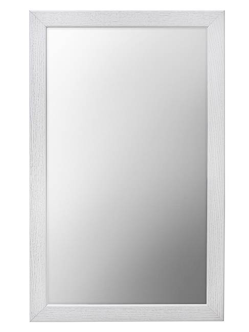 Зеркало навесное Берже 24-90 белый ясень 90 см х 55 см