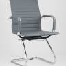 Кресло для посетителей TopChairs Visit серое