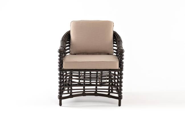 "Блисс" кресло из искусственного ротанга, цвет бронзовый