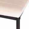 Стул Easy (mod. 24-1) / 1 шт. в упаковке металл, вельвет, 49 х 41 х 98 см, light beige (светло-бежевый) HLR2 / черный light beige (светло-бежевый) HLR2 / черный металл, вельвет
