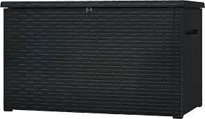 Сундук JAVA BOX 850L (rattan) (Джава бокс) из пластика под фактуру искусственного ротанга, кори