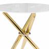Rock 80х75 white / gold